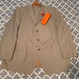 ✨BIG AND TALL Mazzoni Men’s 2pc Suit✨